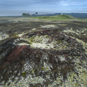 Gígur Skálafells á Reykjanesi.