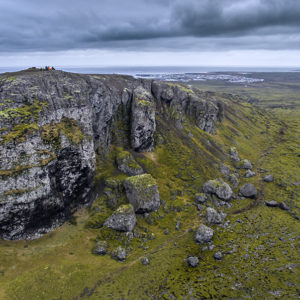 Hagafell og Gálgaklettar.